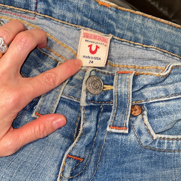 Custom “cheekless” true religion denim chaps - Picture 2 of 4